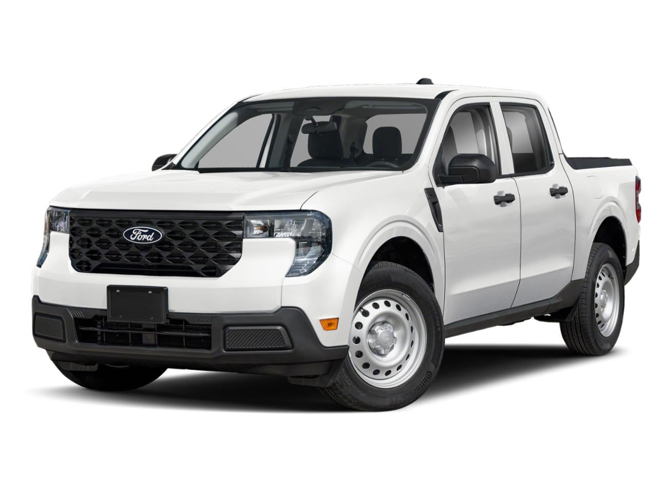 2026 Ford Maverick XL FWD SuperCrew in Oxford White — front three-quarter view